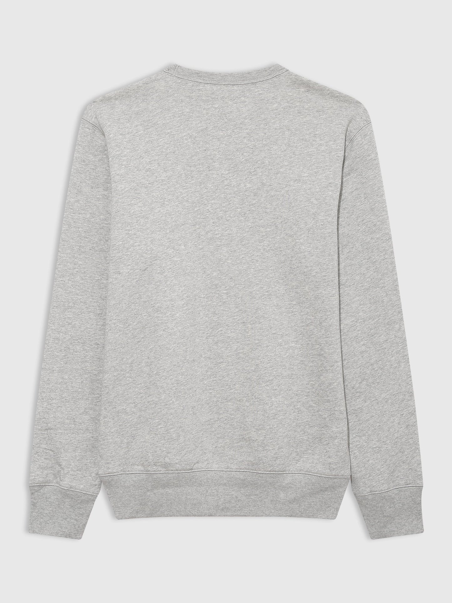 Gri Gap Logo Bisiklet Yaka Sweatshirt