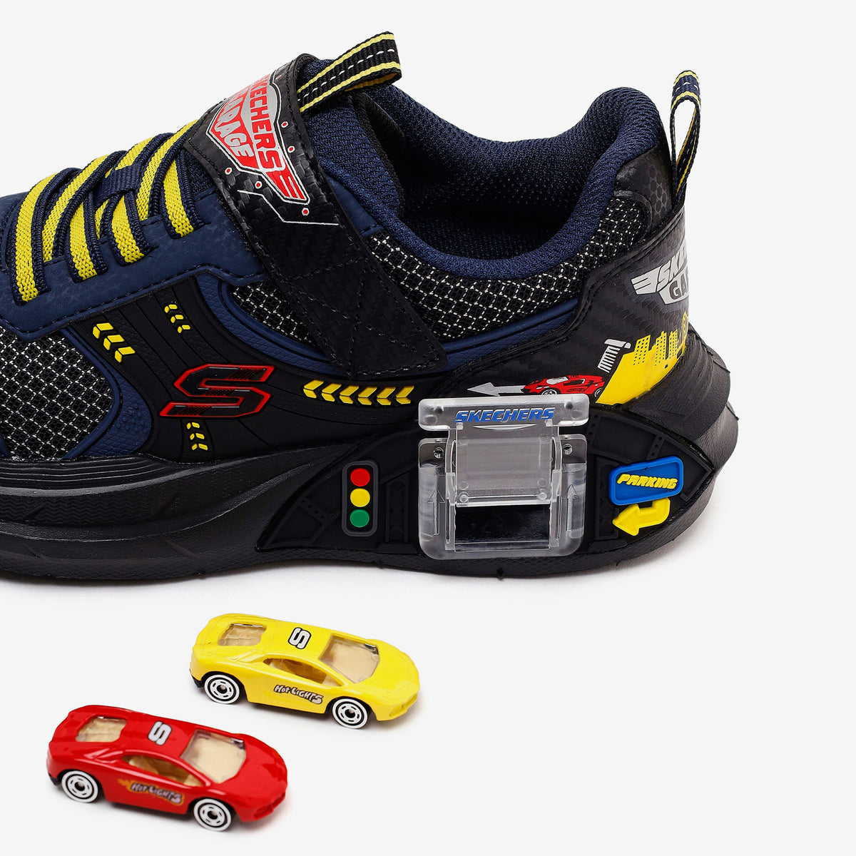 Skechers Garage Çocuk Siyah Spor Ayakkabı