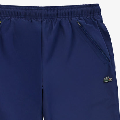 Lacoste Erkek Regular Fit Fermuarlı Renk Bloklu Lacivert Eşofman Takımı
