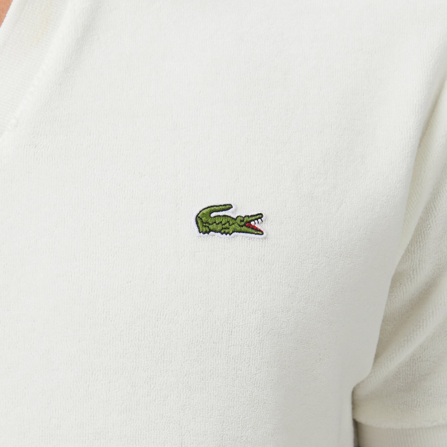 Lacoste Erkek Regular Fit Polo Yaka Krem Polo