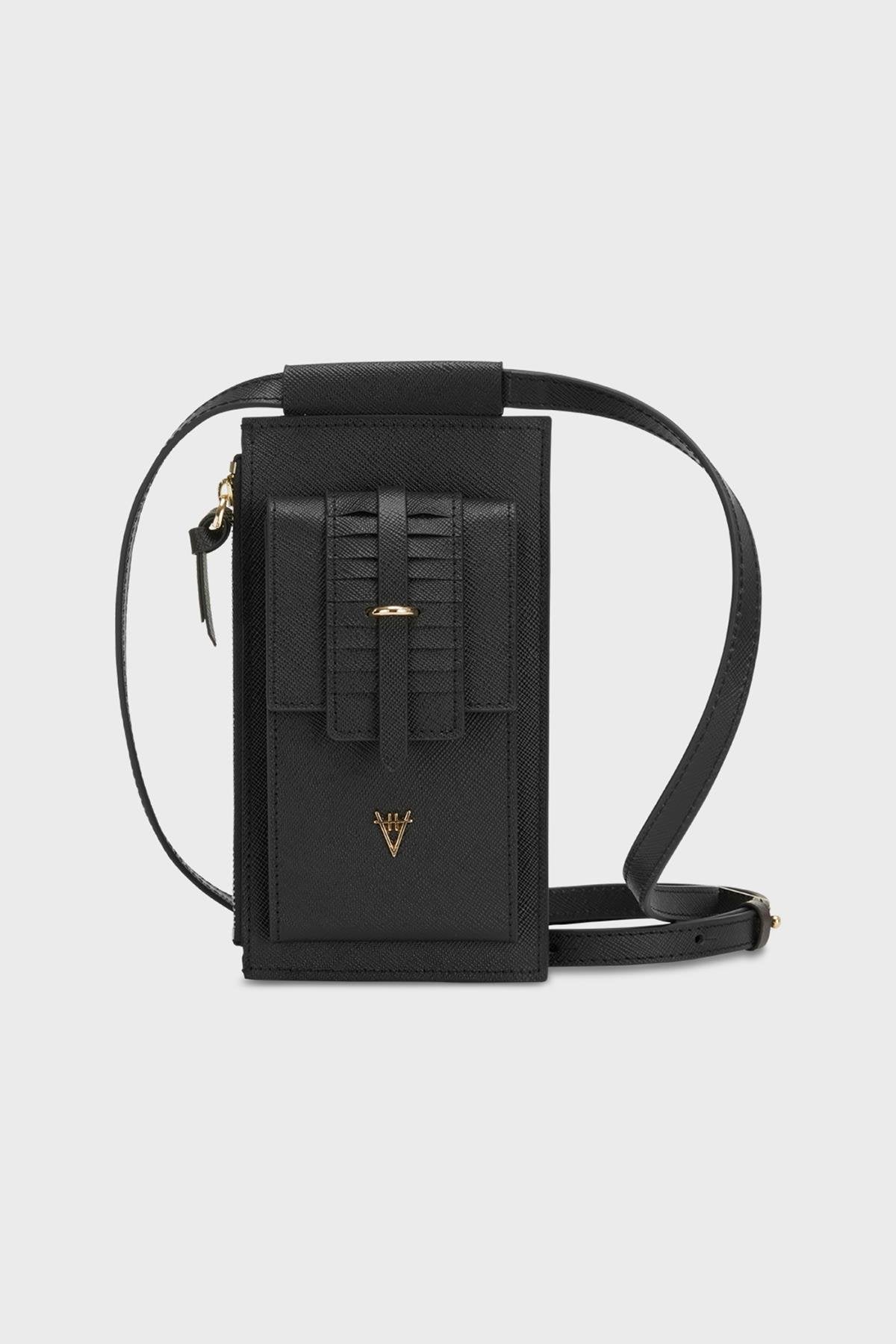 Crossbody Phone Black Bag