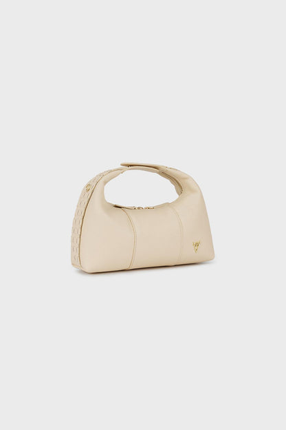Midi Croissant Bone Bag