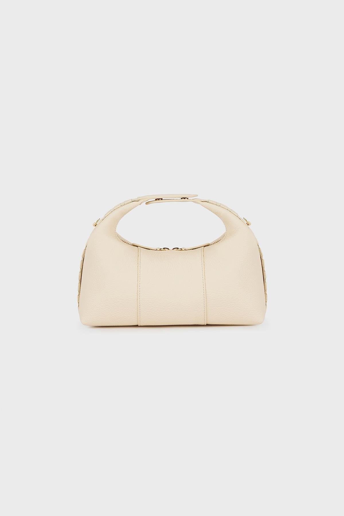 Midi Croissant Bone Bag
