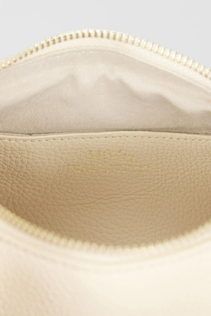 Midi Croissant Bone Bag