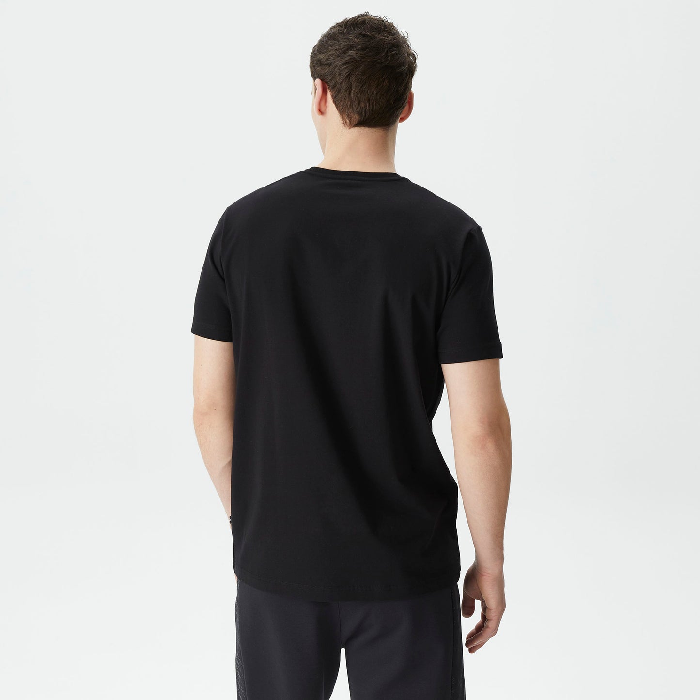 Nautica Erkek Siyah Standart Fit T-shirt