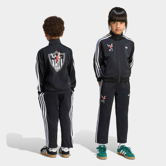 Adidas Firebird Çocuk Siyah Eşofman Takımı