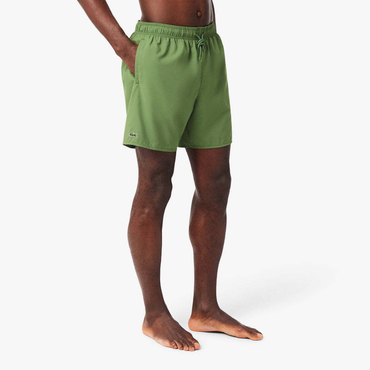 Lacoste Classic Erkek Yeşil Deniz Şortu
