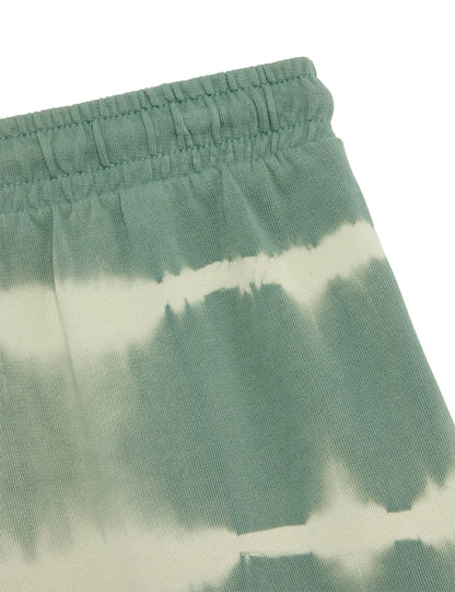 Saf Pamuklu Tie-dye Şort (6–16 Yaş)