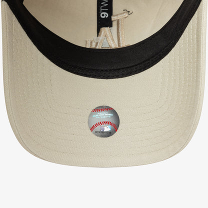New Era Mlb Washed La Dodgers Unisex Bej Şapka