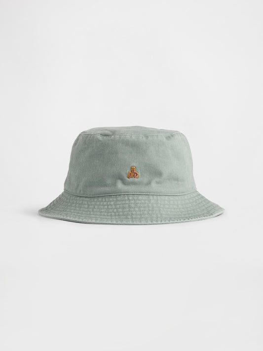 Yeşil Twill Brannan Bear Bucket Şapka