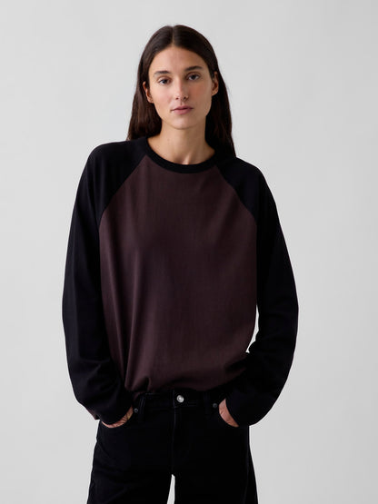Siyah Heavyweight Relaxed T-shirt