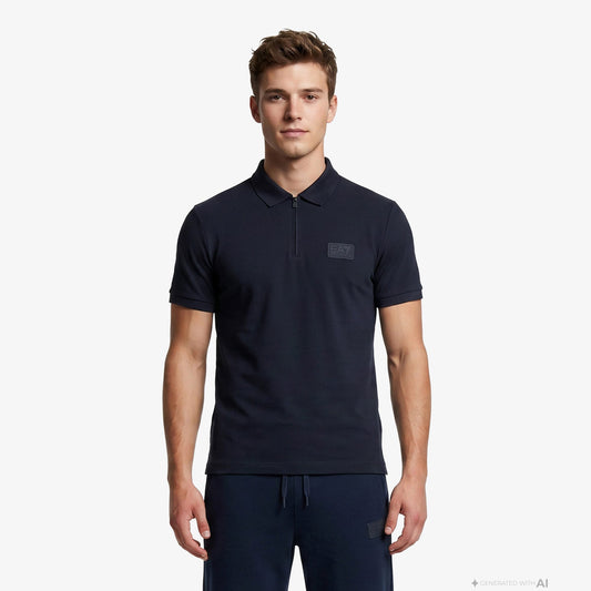 Ea7 Modal Erkek Mavi Polo
