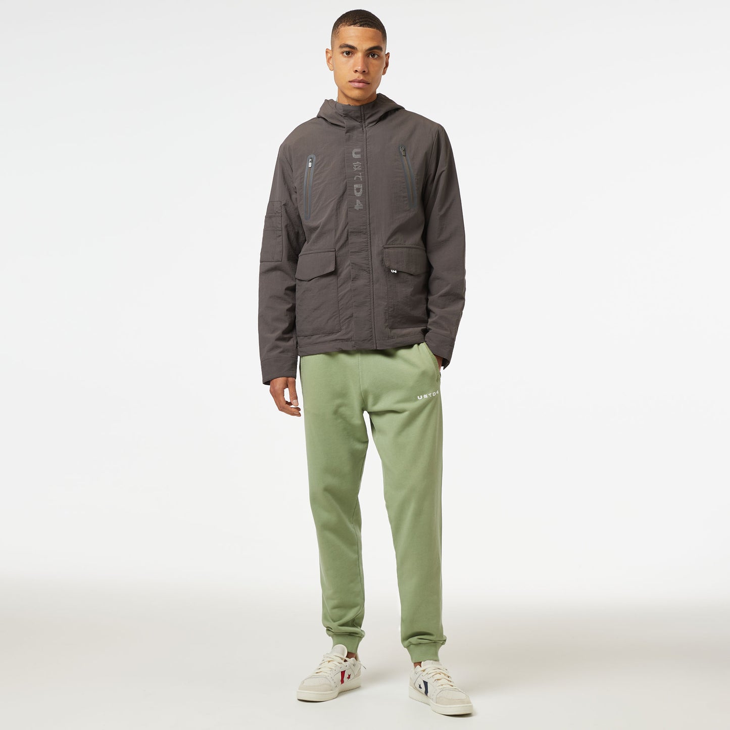 United4 Classic Erkek Gri Mont