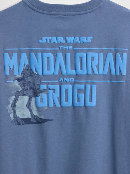 Mavi Star Wars Relaxed Grafik Baskılı T-shirt