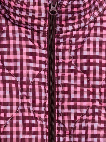 Pembe Relaxed Puffer Şişme Ceket