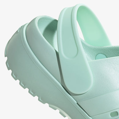 Adidas Adilette Clog Platform Kadın Mavi Terlik