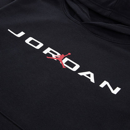 Jordan Baseline French Terry Printed Çocuk Siyah Hoodie