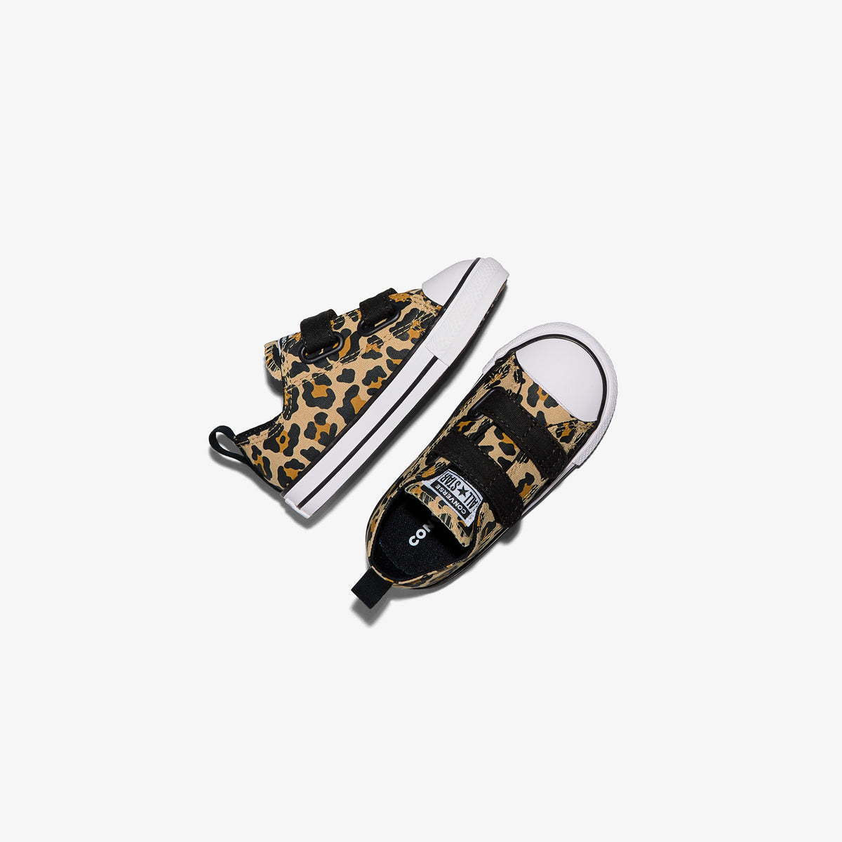 Converse Chuck Taylor All Star Çocuk Easy-on Desenli Kahverengi Sneaker