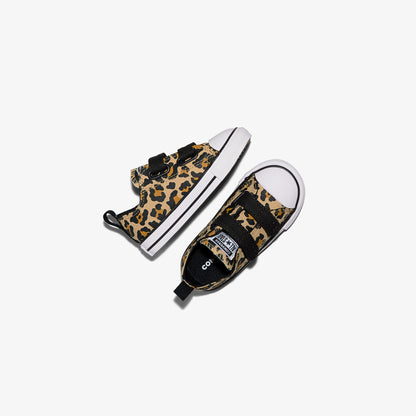 Converse Chuck Taylor All Star Çocuk Easy-on Desenli Kahverengi Sneaker