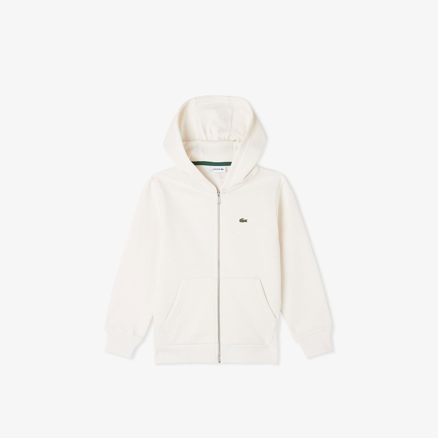 Lacoste Çocuk Kapüşonlu Krem Sweatshirt