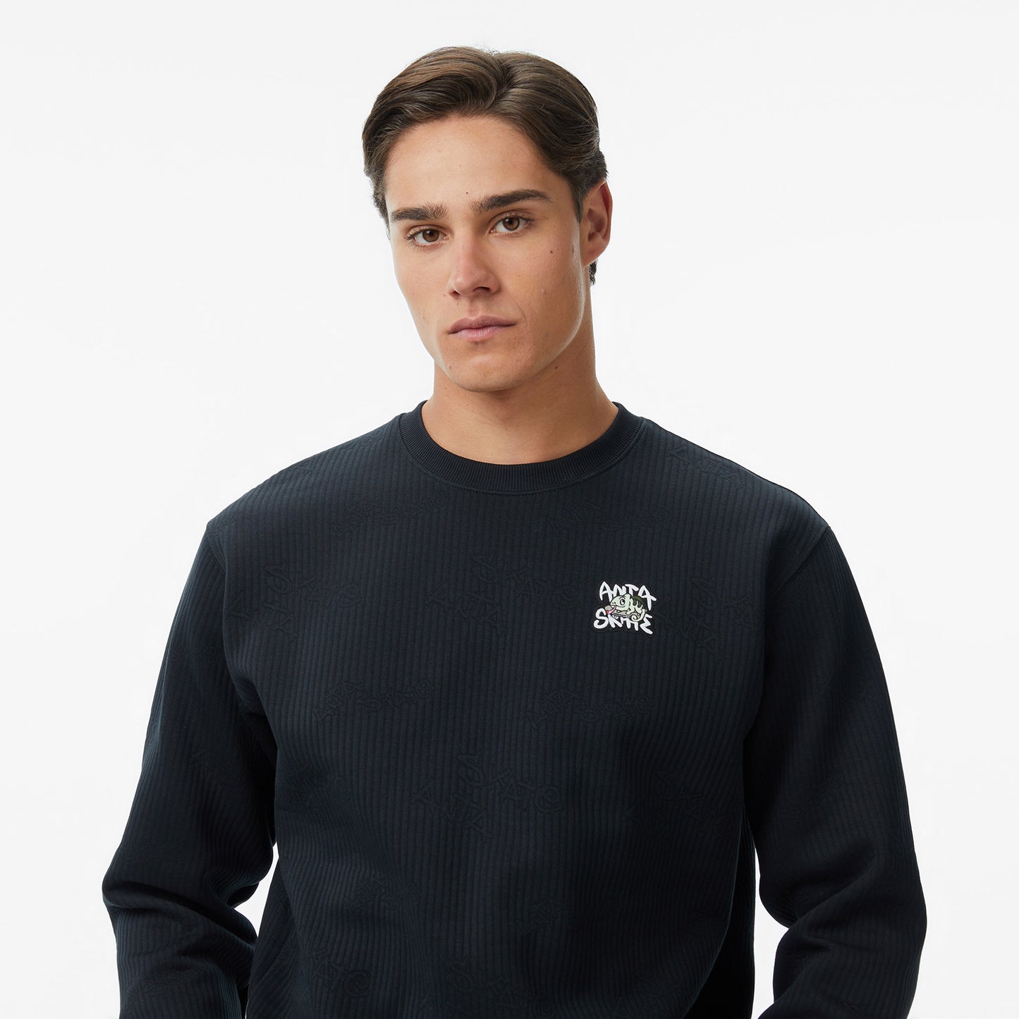 Anta To See The Bird Erkek Siyah Sweatshirt