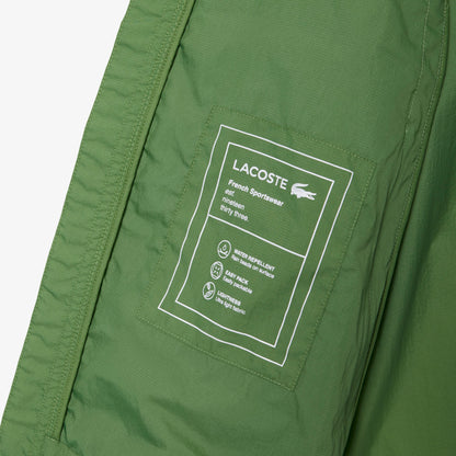 Lacoste Erkek Kapüşonlu Yeşil Yağmurluk