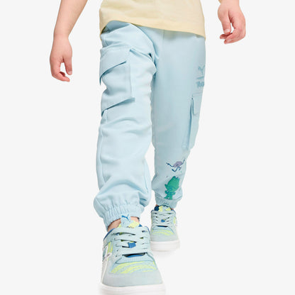 Puma X Trolls Cargo Çocuk Mavi Pantolon