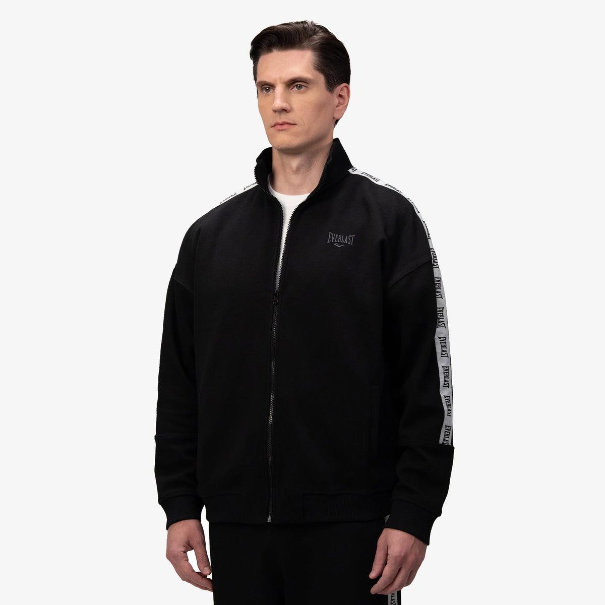 Everlast Retro Collection Oversize Siyah Full Zip Sweatshirt