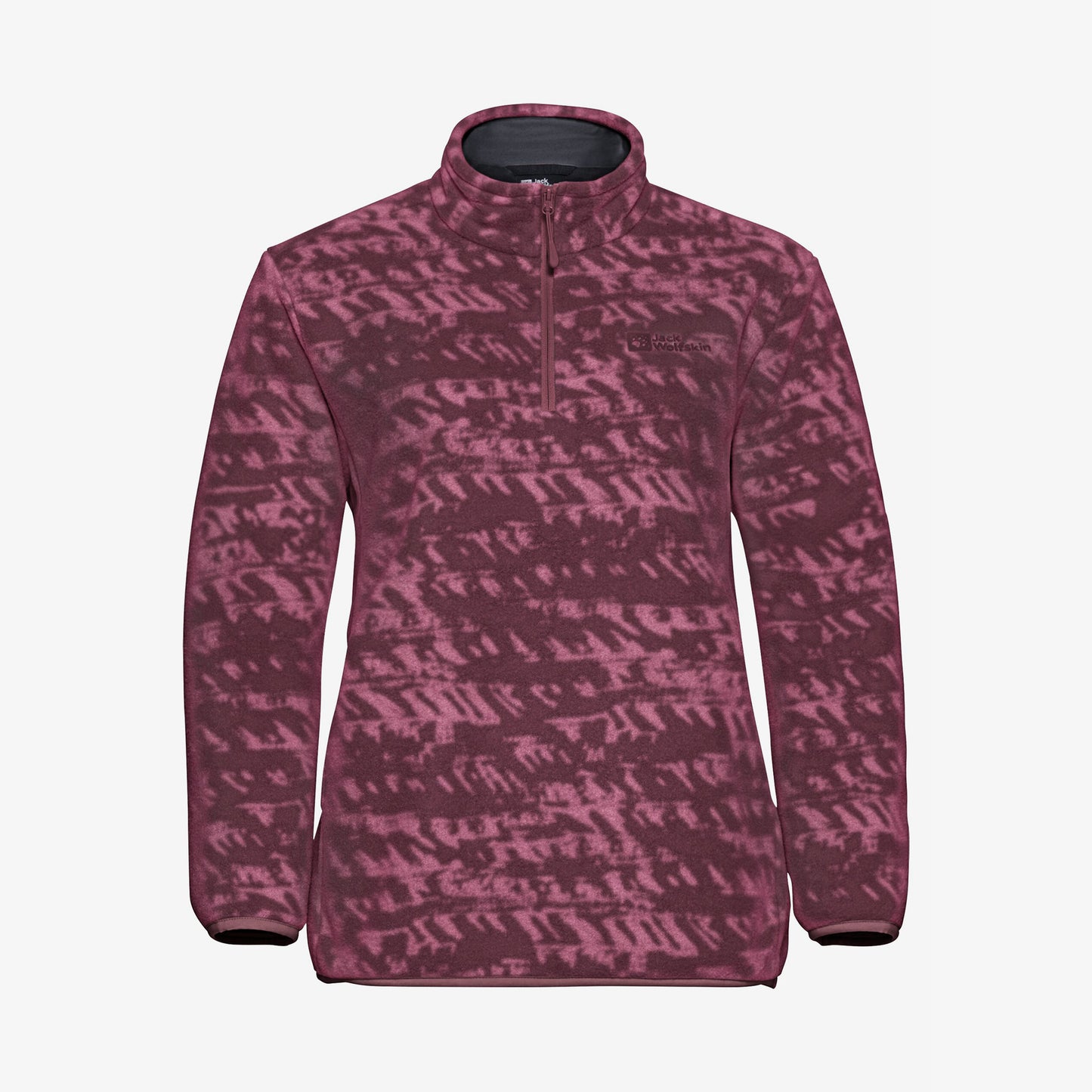 Jack Wolfskin Big Sky Half Zipped Kadın Mor Polar