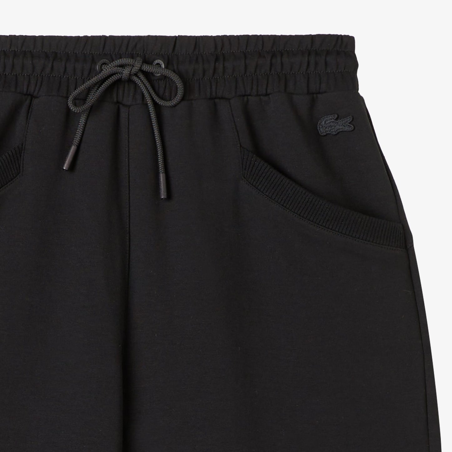 Lacoste Kadın Straight Fit Siyah Eşofman Altı