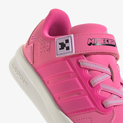 Adidas Minecraft Lightorama Elastic Lace Çocuk Pembe Spor Ayakkabı