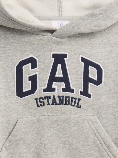 Gri Babygap Rahat Logo Sweatshirt