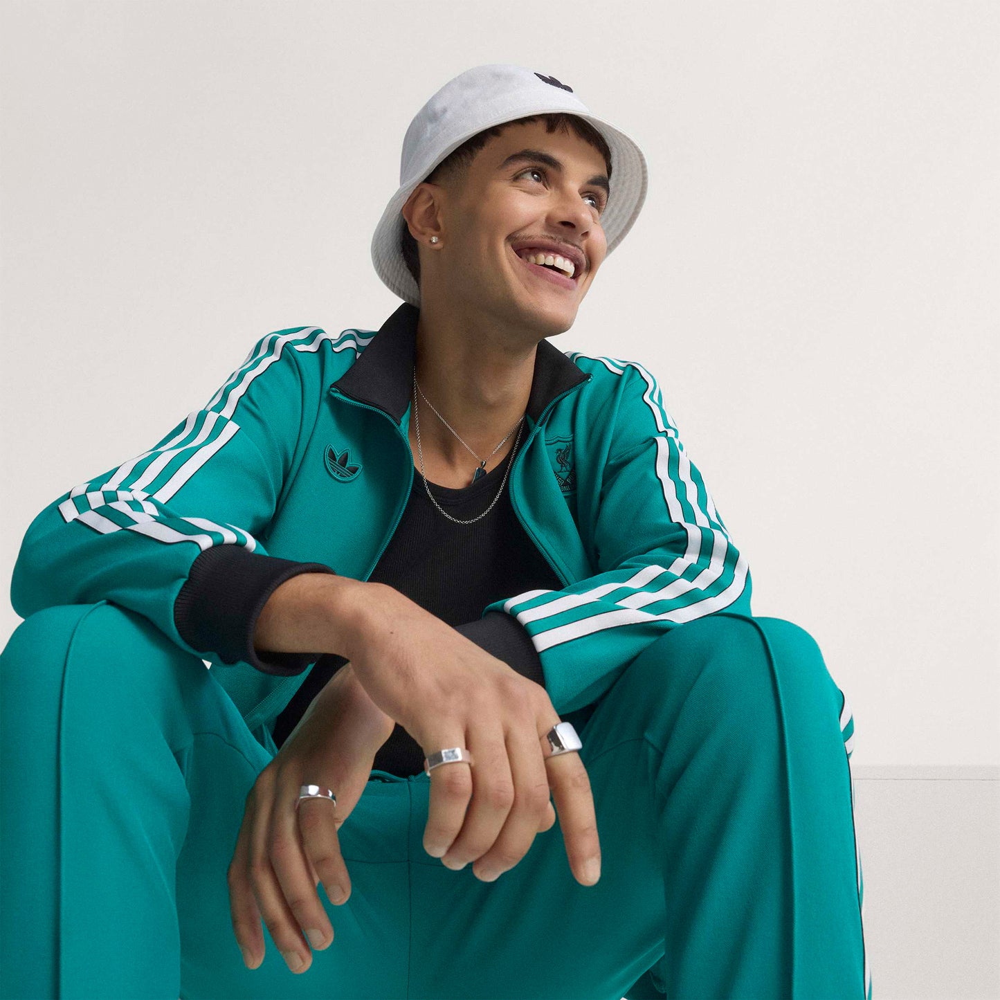Adidas Lfc Icon Tt Erkek Yeşil Sweatshirt