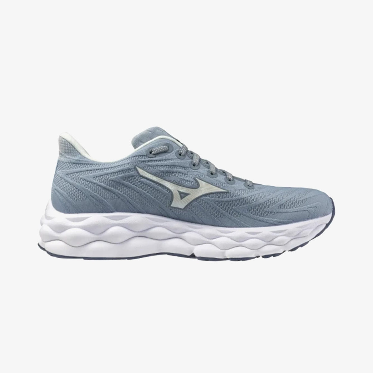 Mizuno Wave Sky 8 Kadın Gri Koşu Ayakkabısı