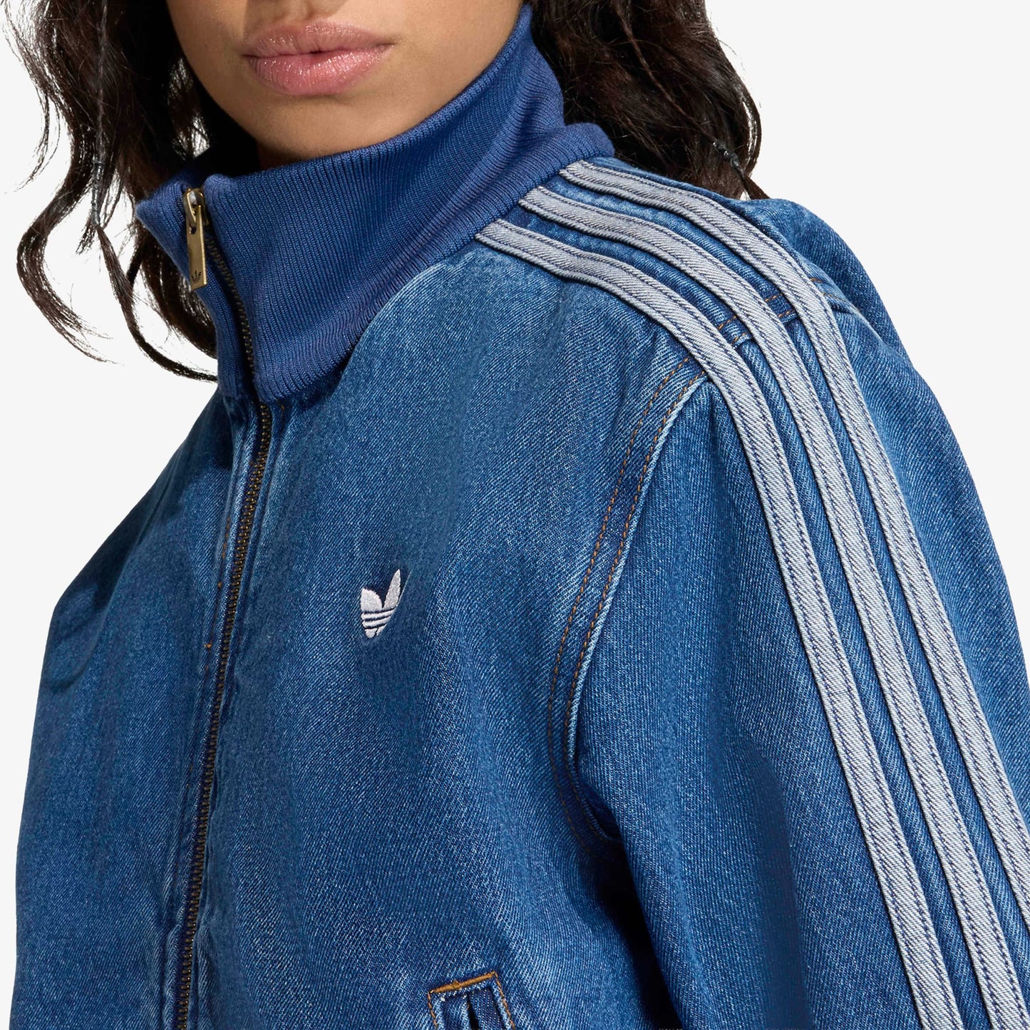 Adidas Firebird Kadın Mavi Ceket