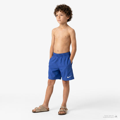 Nike Swim Breaker Solid Essential Çocuk Mavi Deniz Şortu
