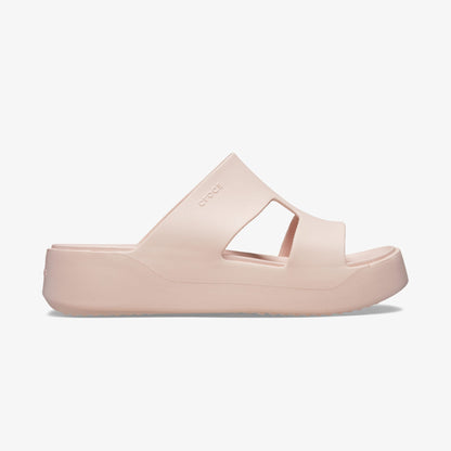 Crocs Getaway Platform H-strap Kadın Bej Terlik
