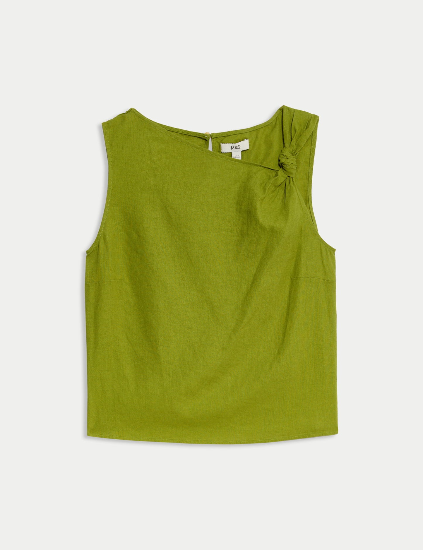 Twist Linen Top