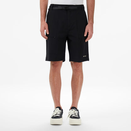 United4 Slim Fit Erkek Siyah Şort