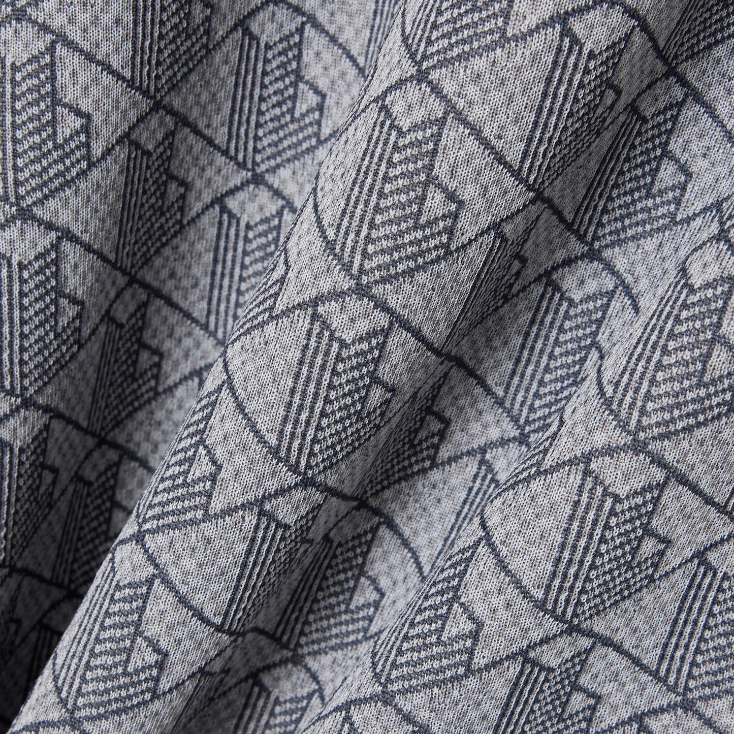 Lacoste Erkek Classic Fit Monogram Gri Polo