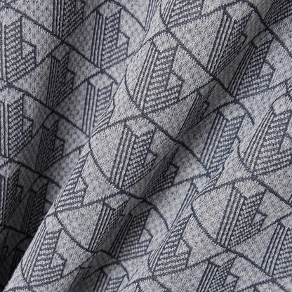 Lacoste Erkek Classic Fit Monogram Gri Polo