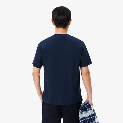 Lacoste Classic Fit Erkek Lacivert T-shirt