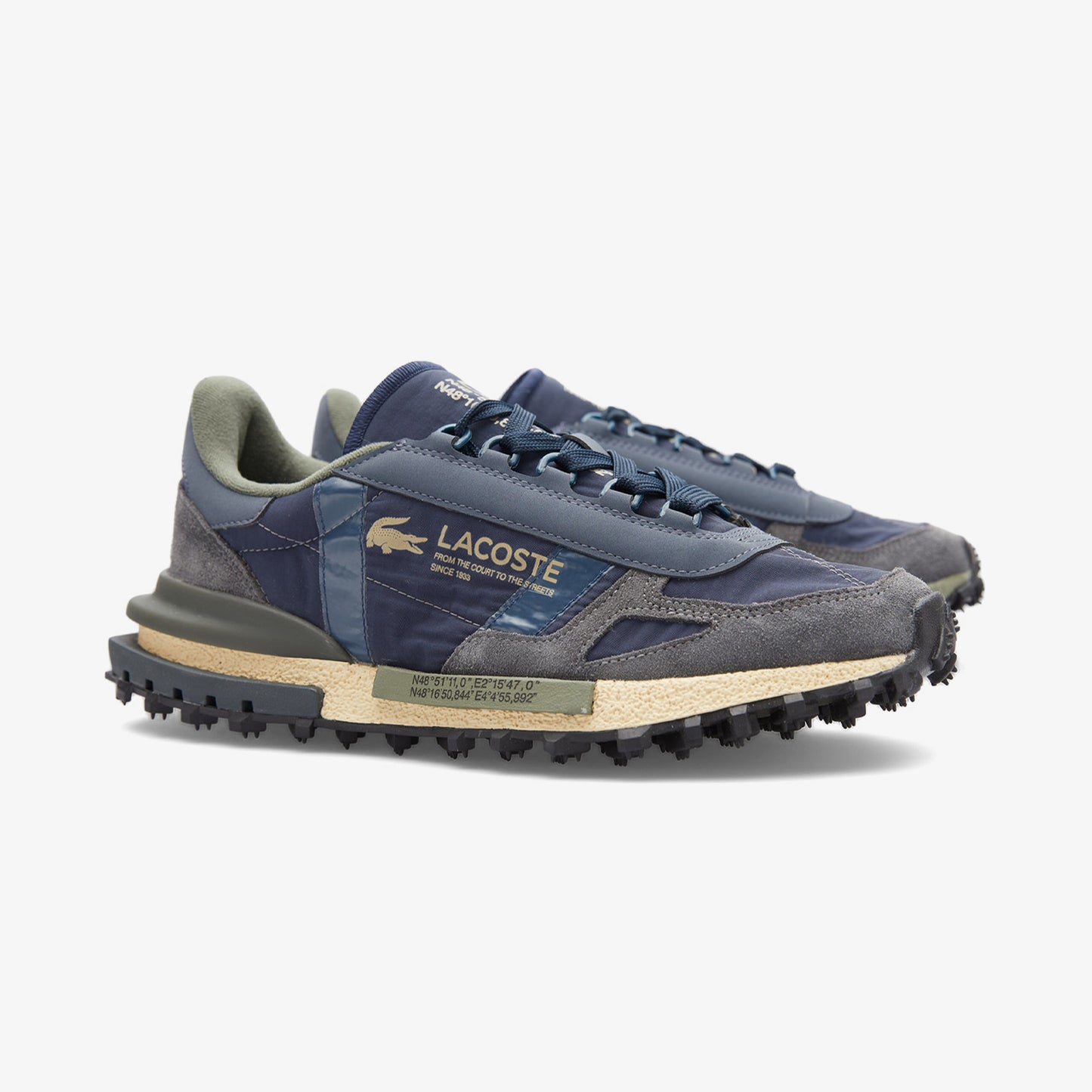 Lacoste Elite Active Erkek Lacivert Sneaker