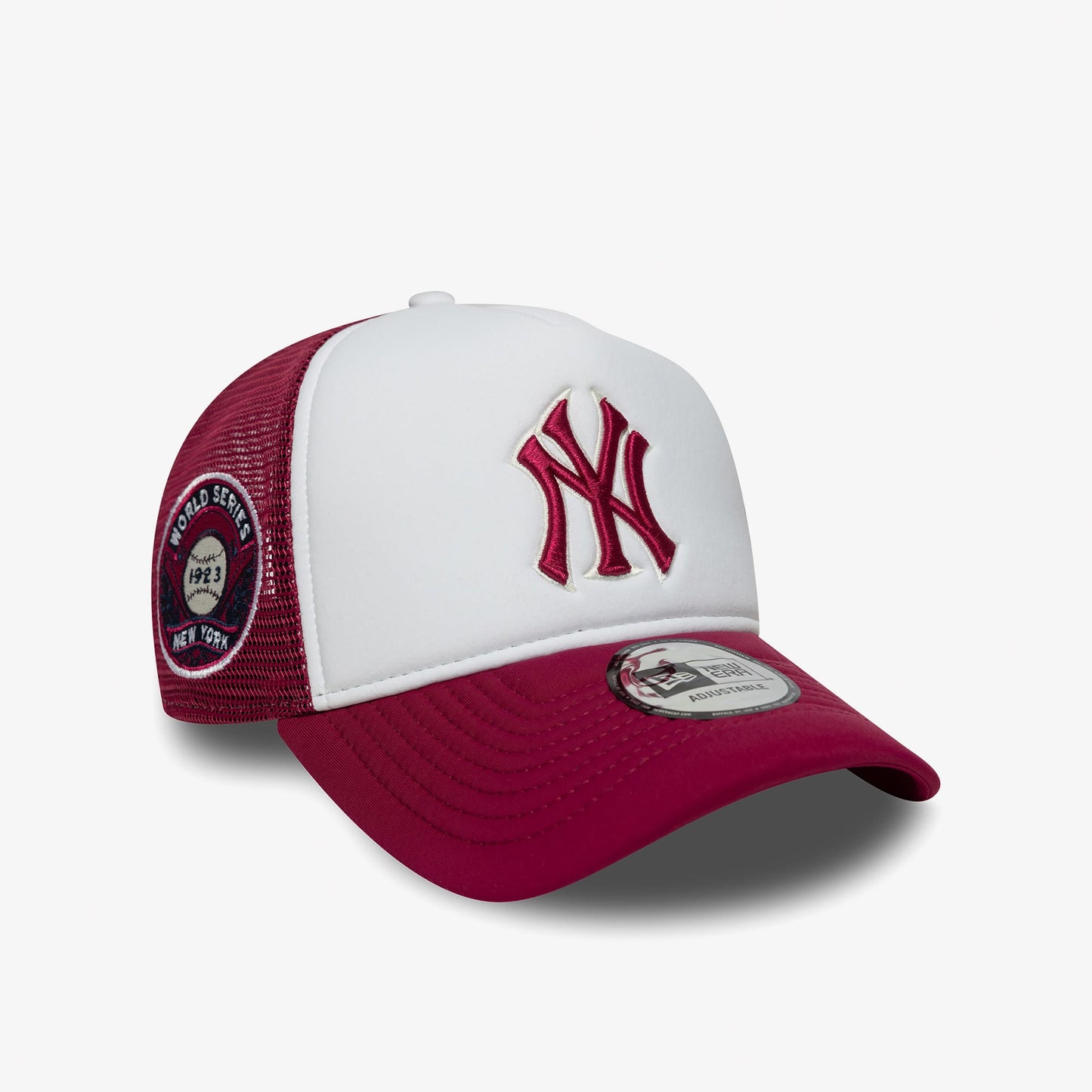 New Era Mlb World Series New York Yankees Unisex Beyaz/kırmızı Şapka