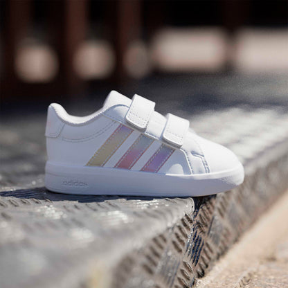 Adidas Grand Court 3.0 Comfort Çocuk Beyaz Spor Ayakkabı