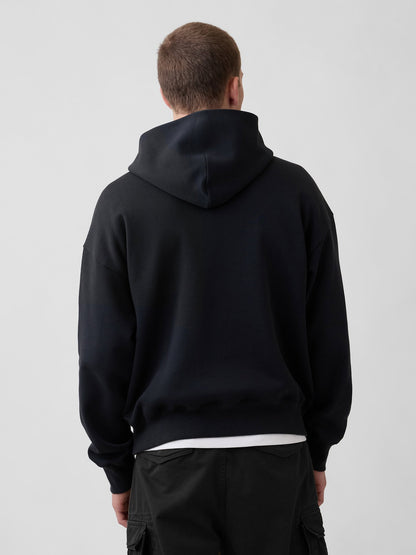 Siyah Robert Indiana Vintagesoft Grafik Sweatshirt