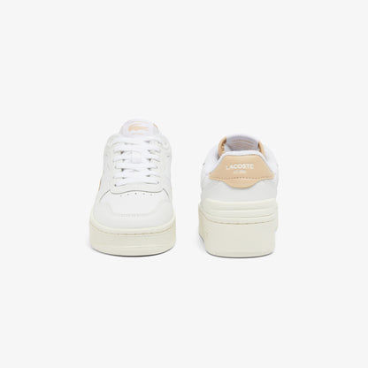 Lacoste T-clip Platform Kadın Krem Spor Ayakkabı