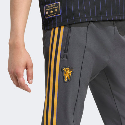 Adidas Manchester United Terrace Icons Erkek Koyu Gri Eşofman Altı