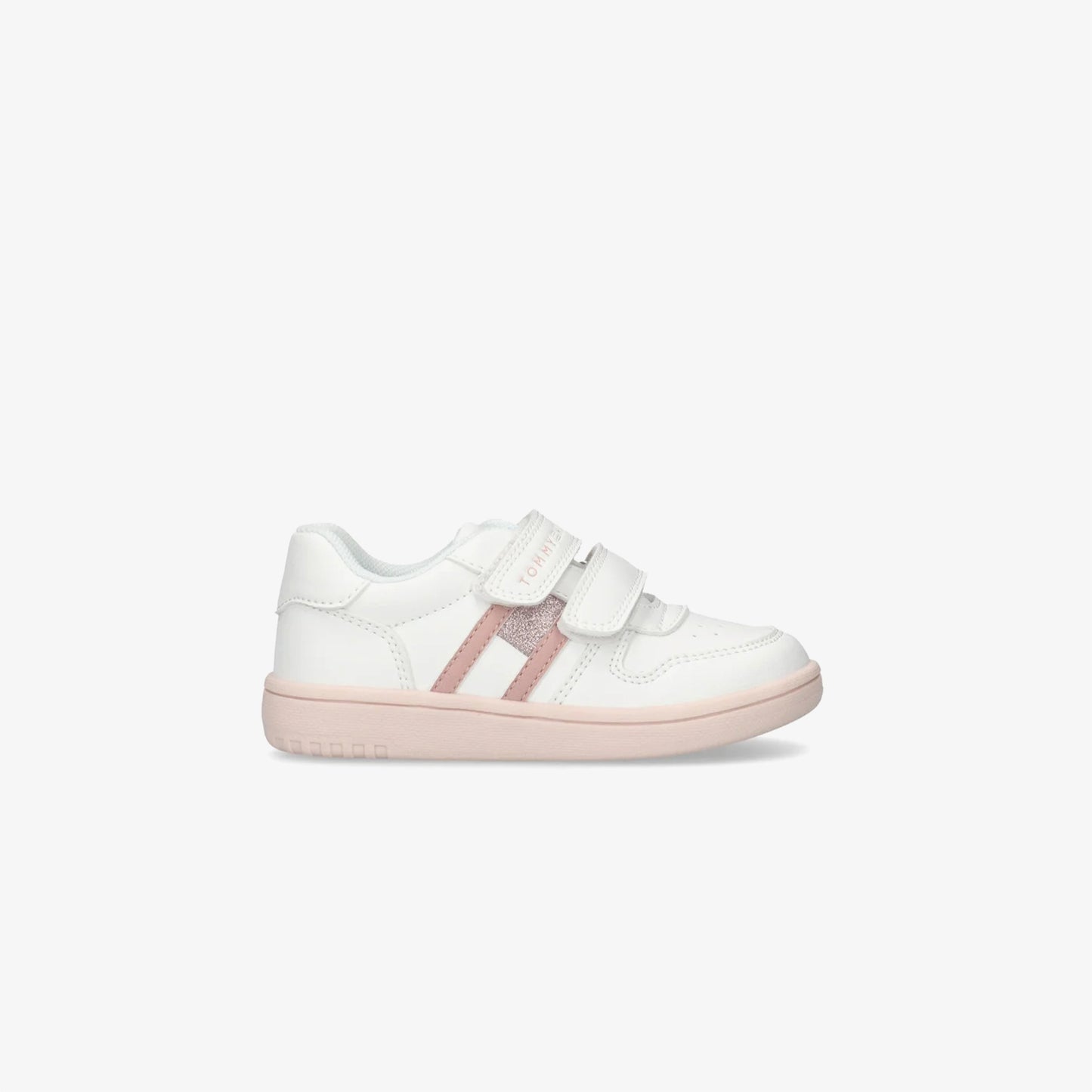 Tommy Hilfiger Flag Velcro Bebek Pembe Spor Ayakkabı