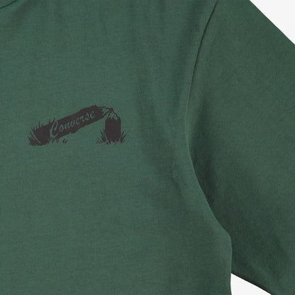 Converse Classic Erkek Gri T-shirt